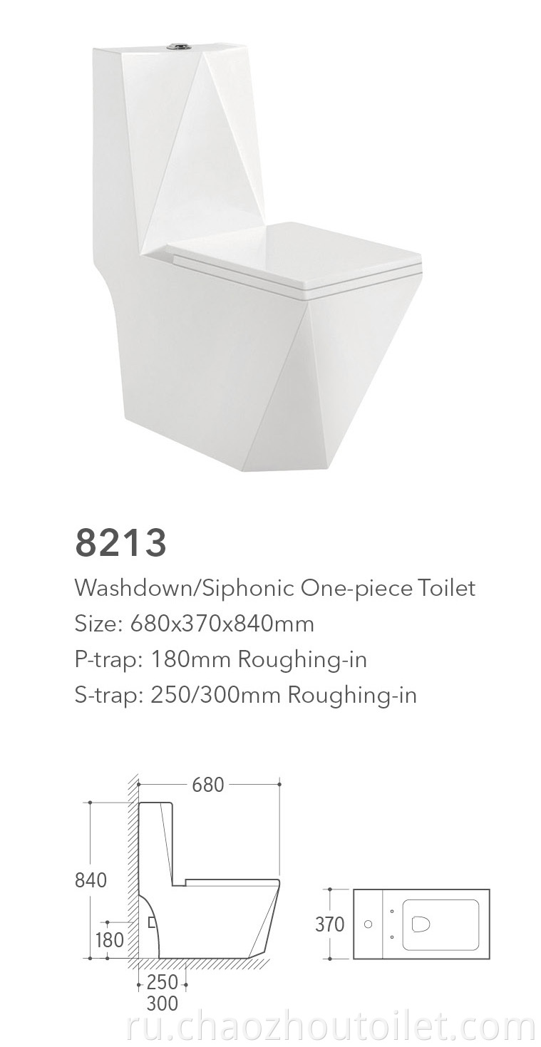 8213 One Piece Toilet